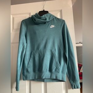Nike Fleece hoddie turquoise